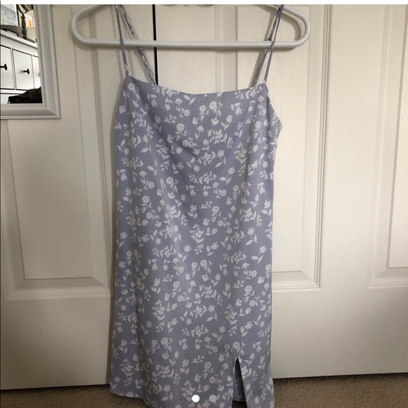 Garage flowy satin summer dress